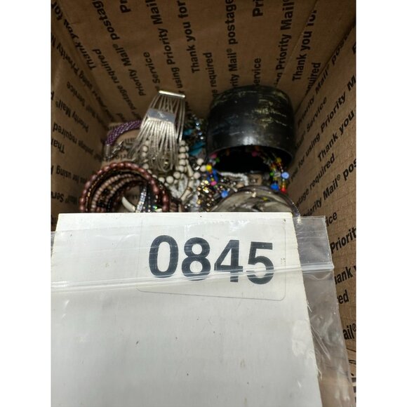 Bracelet Lot Mixed Styles Colors Materials Boho Beaded Chain Layered Statement - Picture 12 of 12